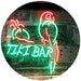 Parrot Tiki Bar LED Light Sign - Way Up Gifts