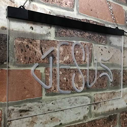 Jesus Fish LED Light Sign - LED Gift Works