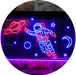 Astronaut Planets Stars Space Moon LED Light Sign - Way Up Gifts