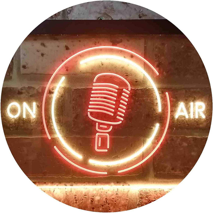 Microphone On Air LED Light Sign - Way Up Gifts