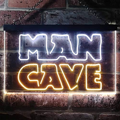Man Cave LED Light Sign - LED Gift Works