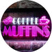 Bakery Coffee Muffins LED Light Sign - Way Up Gifts