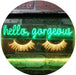 Eyelash Hello Gorgeous LED Light Sign - Way Up Gifts