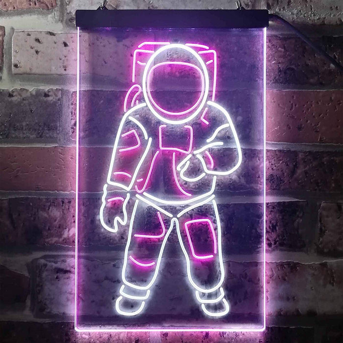 Kids Room Decor Astronaut LED Light Sign - Way Up Gifts