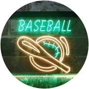 Baseball Man Cave Sports Wall Decor LED Light Sign - LED Gift Works