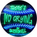There is No Crying in Baseball Quote LED Light Sign - Way Up Gifts