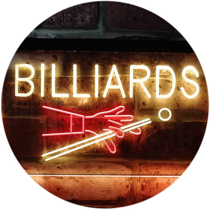 Pool Billiards LED Light Sign - Way Up Gifts
