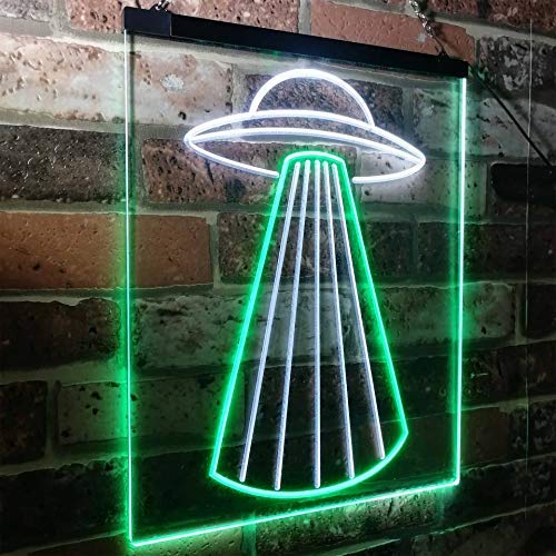 Space Ship UFO LED Light Sign - Way Up Gifts