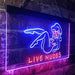 Live Nudes Sexy Lady LED Light Sign - Way Up Gifts