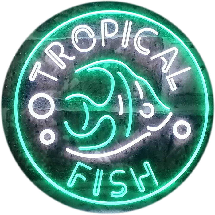 Pet Store Tropical Fish LED Light Sign - Way Up Gifts