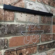 Sexy Girl Open LED Light Sign - LED Gift Works