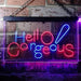 Beauty Shop Hello Gorgeous LED Light Sign - Way Up Gifts