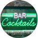 Bar Cocktails LED Light Sign - Way Up Gifts