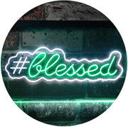 Hashtag Blessed LED Light Sign - LED Gift Works