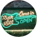 Come in Open Guitar Rock & Roll LED Light Sign - Way Up Gifts