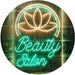 Flower Decor Beauty Salon LED Light Sign - Way Up Gifts