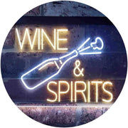 Wine and Spirits LED Light Sign - LED Gift Works