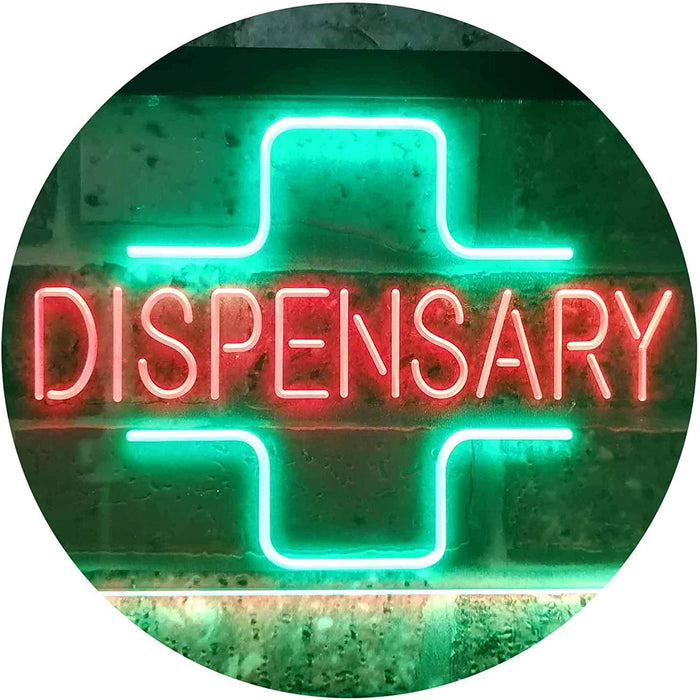 Medical Marijuana Dispensary LED Light Sign - Way Up Gifts
