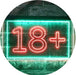 Adults Only 18+ LED Light Sign - Way Up Gifts