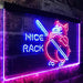 Nice Rack BBQ Pig Pool Billiards LED Light Sign - Way Up Gifts
