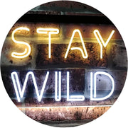 Stay Wild LED Light Sign - LED Gift Works
