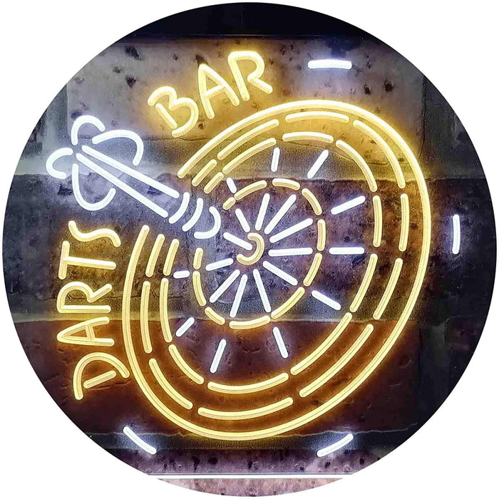 Darts Bar LED Light Sign - Way Up Gifts