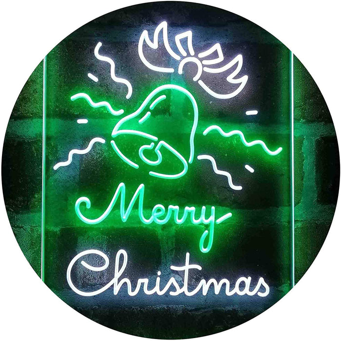 Merry Christmas Bell Decoration LED Light Sign - Way Up Gifts