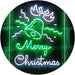 Merry Christmas Bell Decoration LED Light Sign - Way Up Gifts