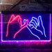 Pinky Swear Promise Cute Room Decor LED Light Sign - Way Up Gifts