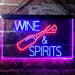 Wine and Spirits LED Light Sign - Way Up Gifts