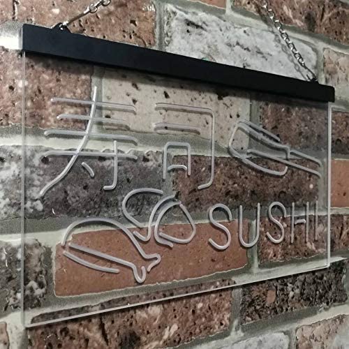 Japanese Food Sushi LED Light Sign - Way Up Gifts