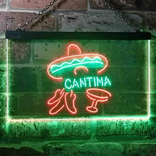 Mexican Bar Beer Cantina LED Light Sign - Way Up Gifts