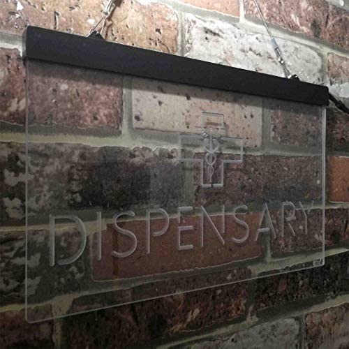 Medical Marijuana Dispensary LED Light Sign - Way Up Gifts
