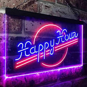 Happy Hour LED Light Sign - LED Gift Works