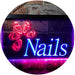 Beauty Salon Nails LED Light Sign - Way Up Gifts