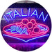 Spaghetti Meatballs Restaurant Italian Food LED Light Sign - Way Up Gifts