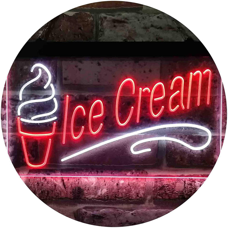 Ice Cream LED Light Sign - LED Gift Works