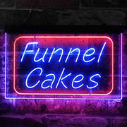 Funnel Cakes LED Light Sign - LED Gift Works