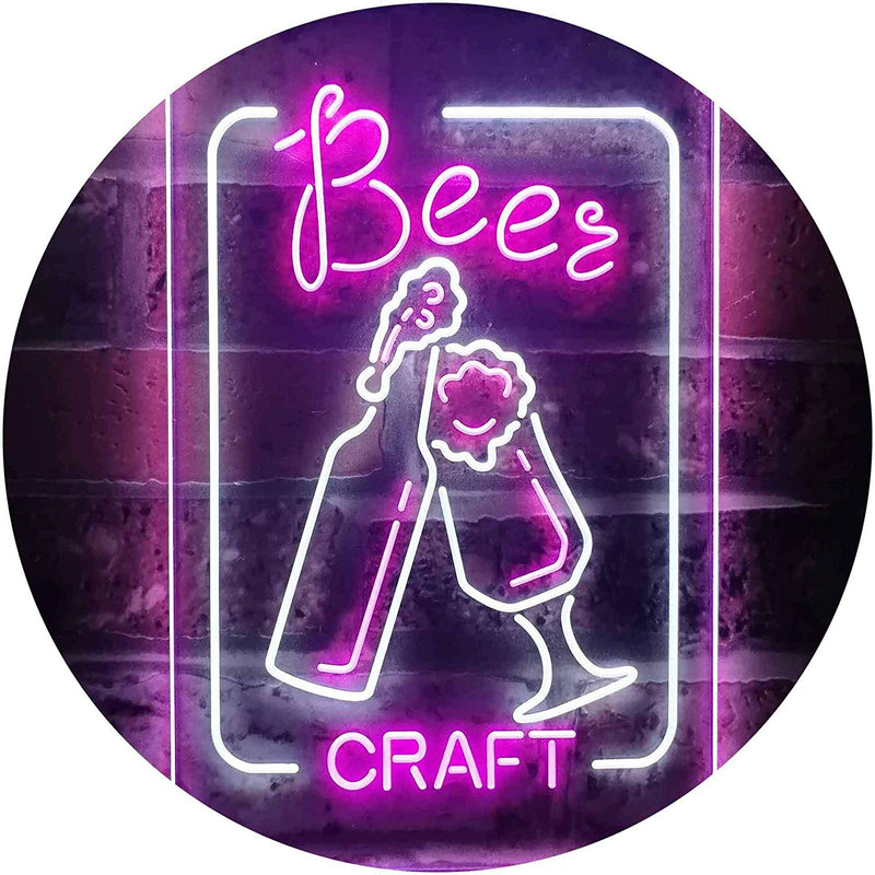 Craft Beer LED Light Sign - LED Gift Works