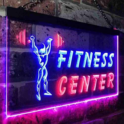 Gym Fitness Center LED Light Sign - Way Up Gifts