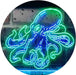 Sea Life Man Cave Ocean Decor Octopus LED Light Sign - Way Up Gifts