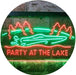 Party at The Lake Cabin Decor LED Light Sign - Way Up Gifts