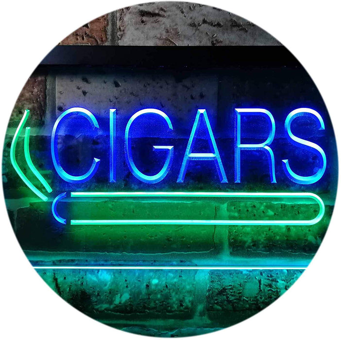 Cigars LED Light Sign - Way Up Gifts