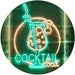 Cocktail Bar LED Light Sign - Way Up Gifts