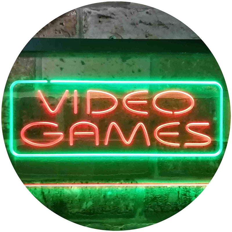 Video Games LED Light Sign - LED Gift Works