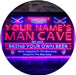 Personalized Sports Hockey Theme Man Cave LED Light Sign - Way Up Gifts