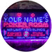 Personalized Poker Room LED Light Sign - Way Up Gifts