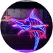 Deep Sea Fishing Blue Marlin Fish LED Light Sign - Way Up Gifts