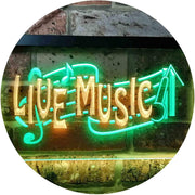 Live Music LED Light Sign - LED Gift Works