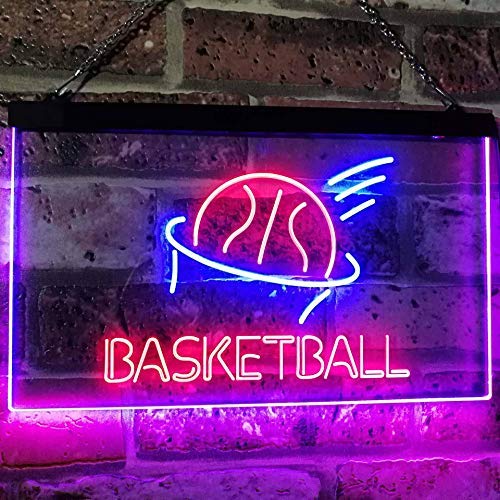 Basketball Wall Decor LED Light Sign - Way Up Gifts